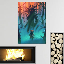 Witch in the Woods - NicheCanvas