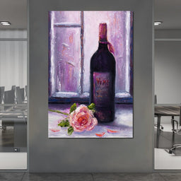 Wine & Roses - NicheCanvas