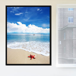 Caribbean Beach - NicheCanvas