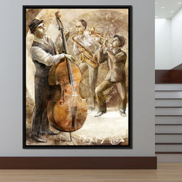 Jazz Band - NicheCanvas