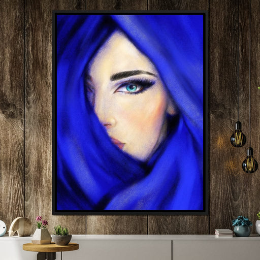 Blue Eye Canvas Print