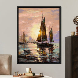 Spanish Sailing Boats - NicheCanvas