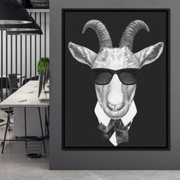 Dressed Up Goat - NicheCanvas