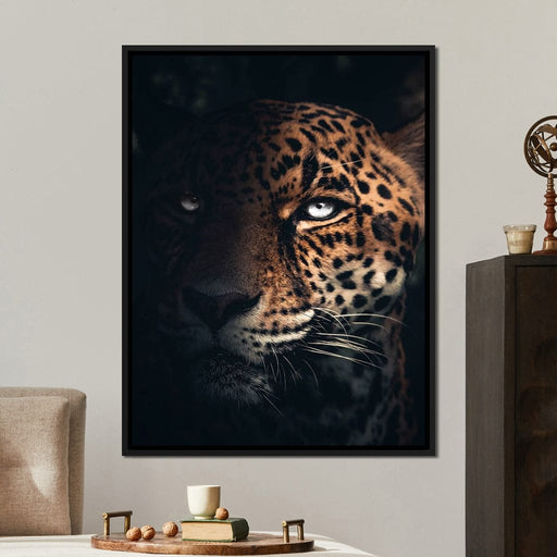 Jaguar Half - Zenzdesign Canvas Print