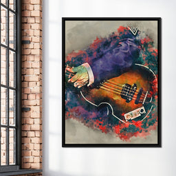 Paul McCartney's Guitar - Abraham Szomor - NicheCanvas