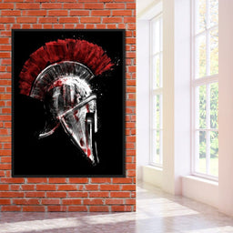 Greek Warrior Helmet - NicheCanvas