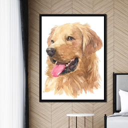 Golden Retriever - NicheCanvas