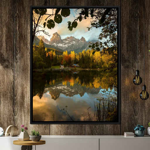 Lake Welsperg - Enzo Canvas Print