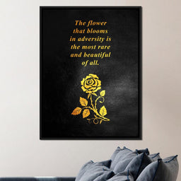 The Flower That Blooms - ABConcepts - NicheCanvas