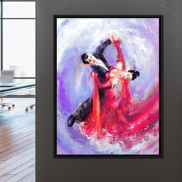 Ballroom Dancers - NicheCanvas
