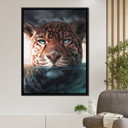 Leopard Underwater - Zenzdesign - NicheCanvas