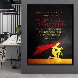 Micah 7:8 - ABConcepts - NicheCanvas