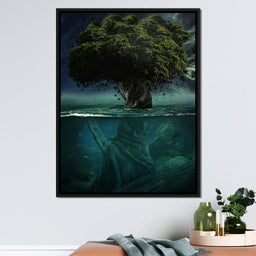 Alone in Depth - Milos Karanovic - NicheCanvas