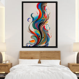 Colorful Contemporary Art 053 - Johanjjf - NicheCanvas