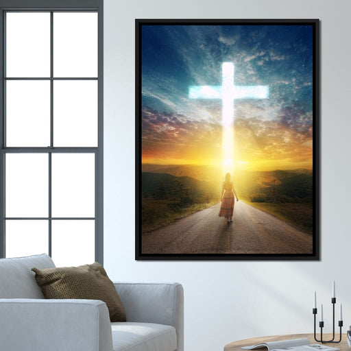 Faith Road Canvas Print