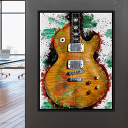 Gary Moore's & Peter Green's Guitar - Abraham Szomor - NicheCanvas