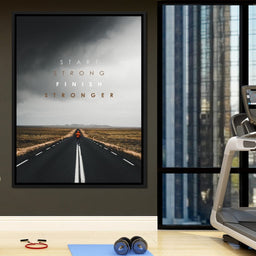 Start Strong Finish Stronger - ABConcepts - NicheCanvas