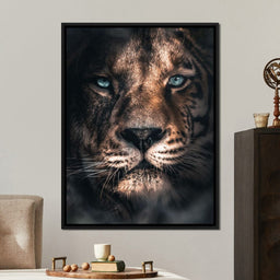 Lion Tiger - Zenzdesign - NicheCanvas