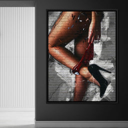 Sensual Graffiti Art - Johanjjf - NicheCanvas