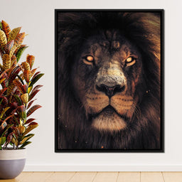 Scary Lion - Zenzdesign - NicheCanvas