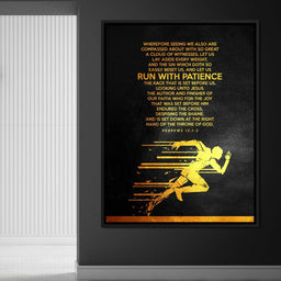 Hebrews 12:1-2 - ABConcepts - NicheCanvas