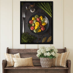 Plate of Pasta - NicheCanvas