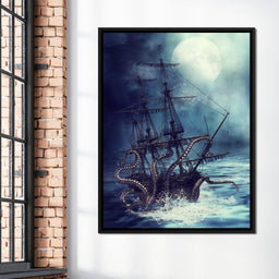 The Kraken - NicheCanvas