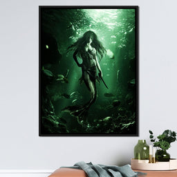 Huntress Siren - Milos Karanovic - NicheCanvas