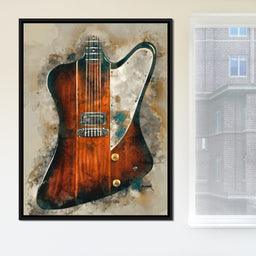 Eric Clapton's Electric Guitar - Abraham Szomor - NicheCanvas
