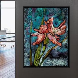 Red Iris - NicheCanvas