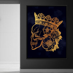 Skull Crown - NicheCanvas