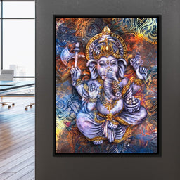 Spiritual Ganesha - NicheCanvas