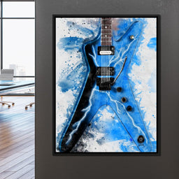 Dimebag Darrell's Guitar - Abraham Szomor - NicheCanvas