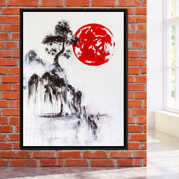 Japanese Tree - NicheCanvas