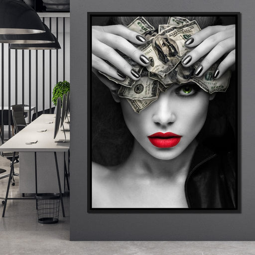 Mind On the Money - David Drake Canvas Print