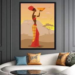 African Offering - NicheCanvas