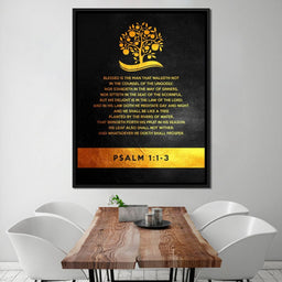 Psalm 1:1-3 - ABConcepts - NicheCanvas