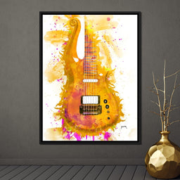 Prince's Guitar - Abraham Szomor - NicheCanvas
