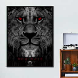 Dominate Lion - ABConcepts - NicheCanvas