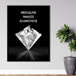 Pressure Makes Diamonds - ABConcepts - NicheCanvas