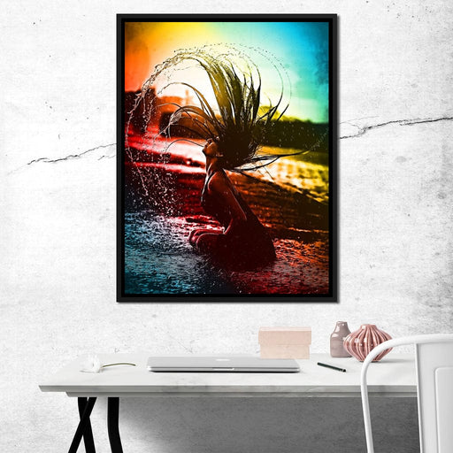 Neon Summer Days - Johanjjf Canvas Print