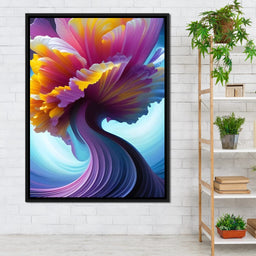 Flower Splash Art - Johanjjf - NicheCanvas