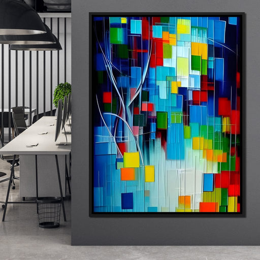 Colorful Contemporary Art 045 - Johanjjf Canvas Print