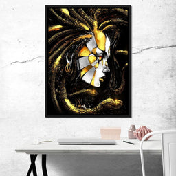 Golden Medusa - NicheCanvas
