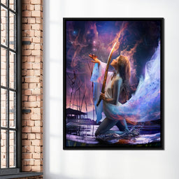 Fire Sword - NicheCanvas