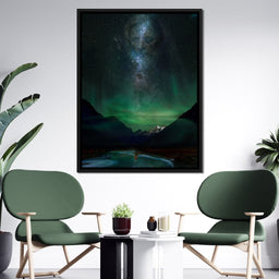 Odin Viking Funeral Boat - Kit Burden - NicheCanvas