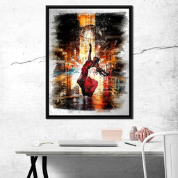 Rainy Night Dance - Johanjjf - NicheCanvas