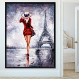 Looking for Love in Paris - NicheCanvas