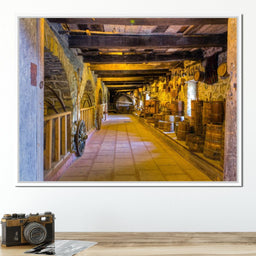 Inside the Old Barn - NicheCanvas