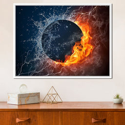 Black Hole Elements - NicheCanvas